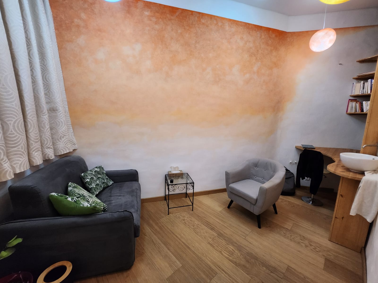Salle de consultation psychologique